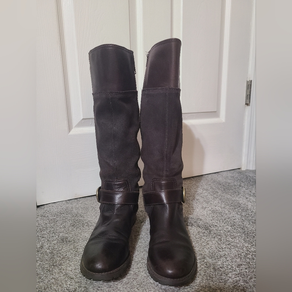 Brown Leather Boots